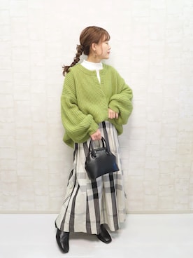 「ALTROSE（アルトローズ）のアイテム」を使った、chicchimoさん（レディース・152cm）の冬コーディネート