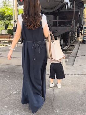 「COACH（コーチ）のアイテム」を使った、chicchimoさん（レディース・152cm）の夏コーディネート