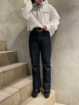 Dream ch/154cmさん（レディース・154cm）の冬コーディネート