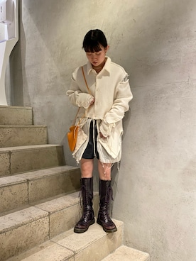 「Midorikawa（ミドリカワ）のアイテム」を使った、Dream ch/154cmさん（レディース・154cm）の冬コーディネート