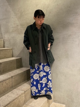「LEMAIRE（ルメール）のアイテム（ジャケット/アウター）」を使った、Dream ch/154cmさん（レディース・154cm）の秋コーディネート