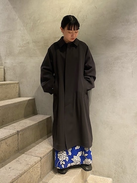 「DRIES VAN NOTEN（ドリスヴァンノッテン）のアイテム（シューズ）」を使った、Dream ch/154cmさん（レディース・154cm）の秋コーディネート
