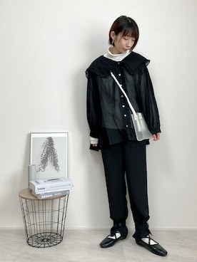「sakishimatokyo」｜「アイテム（その他シューズ）」を使った、Lilychouchouさん（レディース・163cm）の冬コーディネート