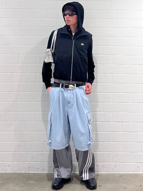 adidas（アディダス） ワイドパンツ パンツ ADILENIUM シーズン 5