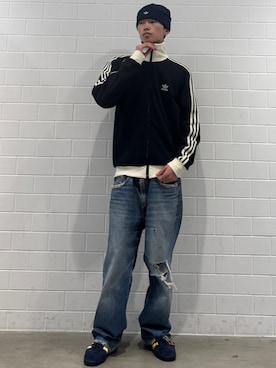 「アディダス」｜KSさん（メンズ・172cm）の秋コーディネート