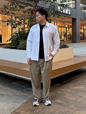 「ITEMS URBANRESEARCH（アイテムズ アーバンリサーチ）のアイテム」を使った、yujiroさん（メンズ・170cm）の秋コーディネート