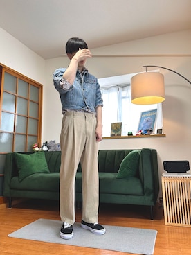 RYO YAMさん（メンズ・177cm）の春コーディネート