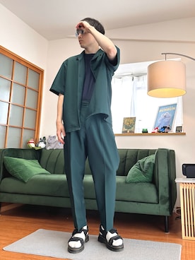 RYO YAMさん(メンズ・177cm)の春コーディネート