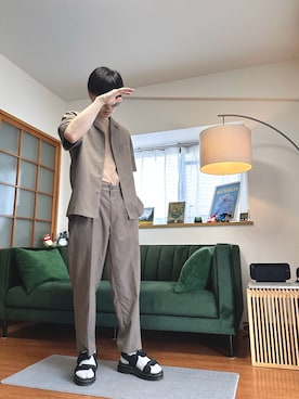 RYO YAMさん(メンズ・177cm)の春コーディネート