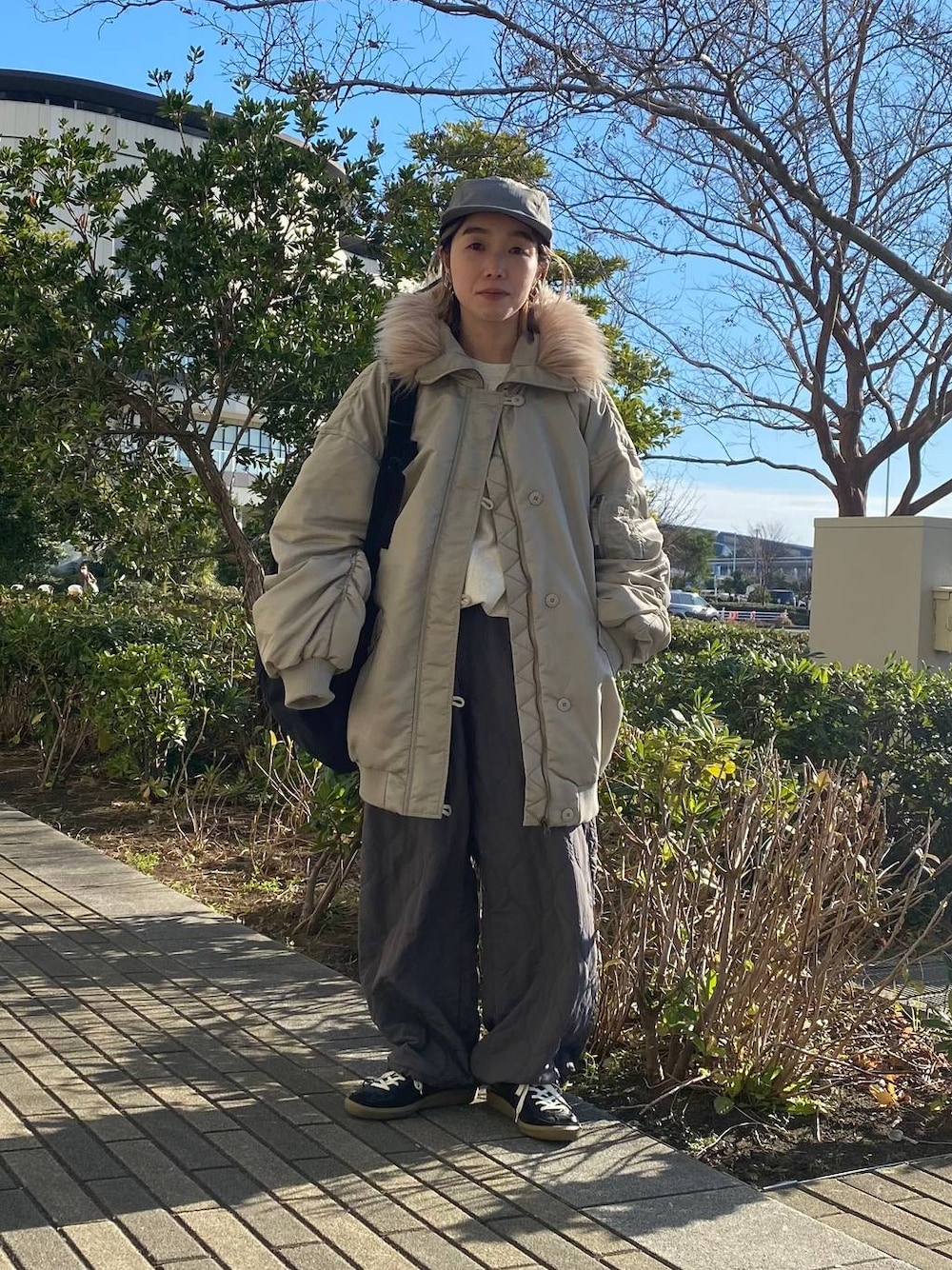 niko and（ニコアンド）の「モフモフキルトパンツ（その他