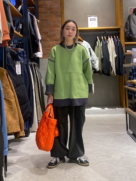 Yui Nomuraさん（レディース・150cm）の冬コーディネート