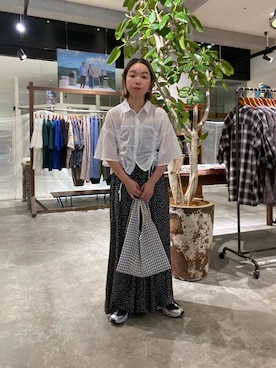 Yui Nomuraさん(レディース・150cm)の夏コーディネート