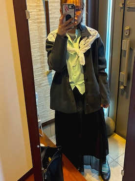 「ABC-MART（エービーシーマート）のアイテム」を使った、a___ya_さん（レディース・152cm）の春コーディネート