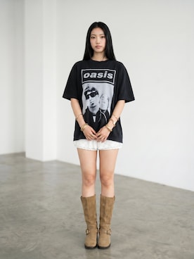 「the Oasis（ジオアシス）のアイテム」を使った、aiさん（レディース・165cm）の夏コーディネート