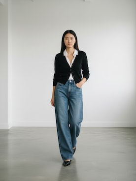 「AO2（アオズ）のアイテム」を使った、aiさん（レディース・165cm）の春コーディネート