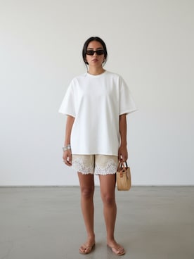 「GILDAN（ギルダン）のアイテム」を使った、aiさん（レディース・165cm）の春コーディネート