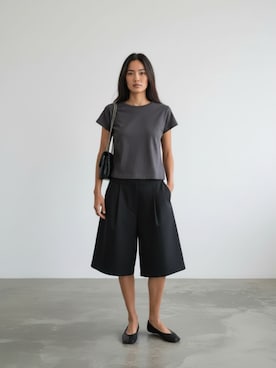 「GILDAN（ギルダン）のアイテム」を使った、aiさん（レディース・165cm）の春コーディネート