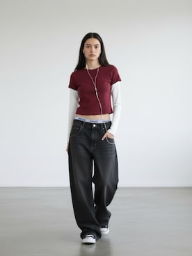 「United Athle（ユナイテッドアスレ）のアイテム」を使った、aiさん（レディース・165cm）の春コーディネート