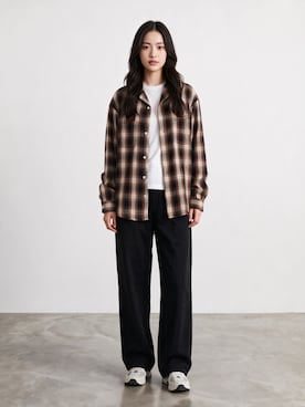 「Dickies（ディッキーズ）のアイテム」を使った、aiさん（レディース・165cm）の秋コーディネート