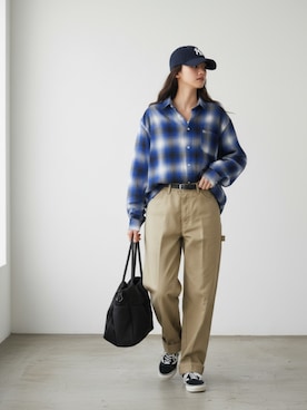 「KELTY（ケルティ）のアイテム」を使った、aiさん（レディース・165cm）の春コーディネート