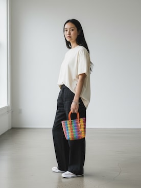 aiさん（レディース・165cm）の春コーディネート