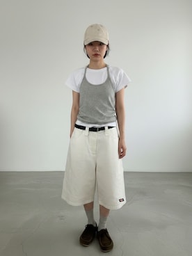 「CROSS & STITCH（クロスステッチ）のアイテム」を使った、aiさん（レディース・165cm）の夏コーディネート