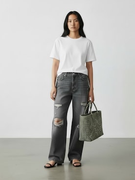 「Theater code（シアターコード）のアイテム」を使った、aiさん（レディース・165cm）の春コーディネート