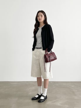 「Chick（チック）のアイテム（バッグ）」を使った、aiさん（レディース・165cm）の夏コーディネート
