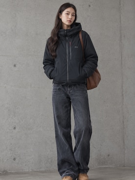 「adidas（アディダス）のadidas/アディダス TOBACCO アディダスオリジナルス タバコ スニーカー 2026年春夏（スニーカー、ブラウン系）」を使った、aiさん（レディース・165cm）の秋コーディネート
