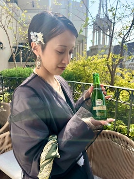 「アイテム（その他トップス）」を使った、Midori ∥ 146cmさん（レディース・146cm）の春コーディネート