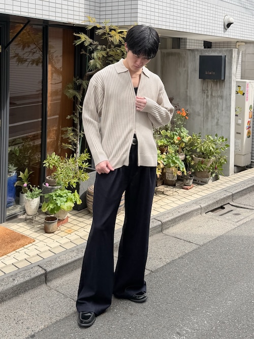 セットアップ対応】ネバーリジットウォッシャブルワイド2タックTR