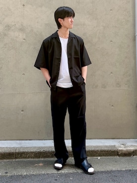 アンマさん(メンズ・173cm)の春コーディネート