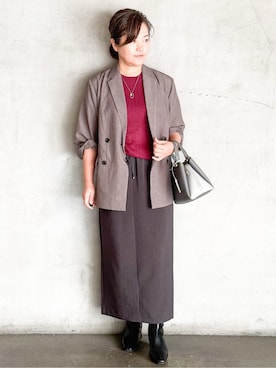 O.Kさん(レディース・158cm)の秋コーディネート