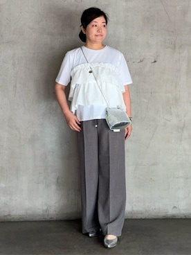 O.Kさん（レディース・158cm）の夏コーディネート