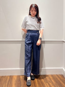 「grove（グローブ）のアイテム」を使った、mさん（レディース・160cm）の春コーディネート