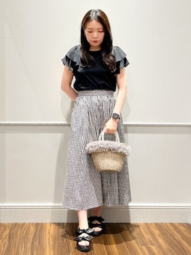 mさん(レディース・160cm)の夏コーディネート