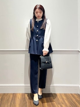 mさん（レディース・160cm）の冬コーディネート