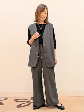 Leoさん(レディース・156cm)の秋コーディネート