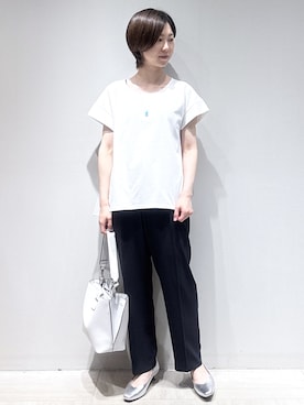 「Reflect（リフレクト）のアイテム（アクセサリー）」を使った、まちこさん（レディース・157cm）の夏コーディネート