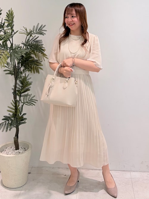 そごう大宮店 クードシャンスHitomiさんのワンピースを使った