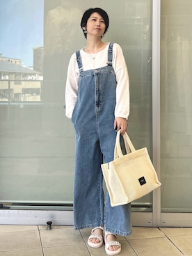 「OPAQUE.CLIP（オペークドットクリップ）のアイテム」を使った、yokoさん（レディース・169cm）の春コーディネート