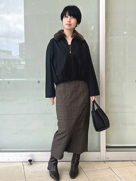YO-KOさん(レディース・169cm)の秋コーディネート