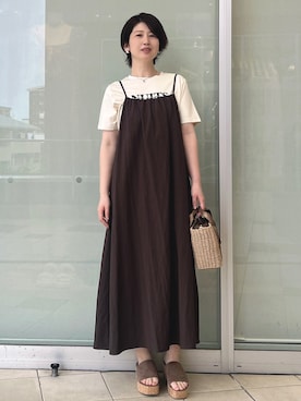 YO-KOさん(レディース・169cm)の春コーディネート