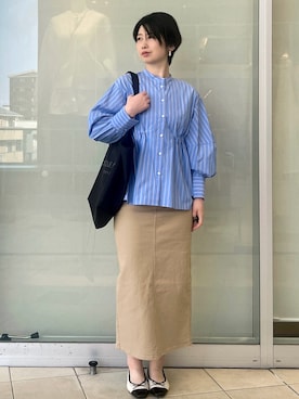 「OPAQUE.CLIP（オペークドットクリップ）のアイテム」を使った、yokoさん（レディース・169cm）の春コーディネート