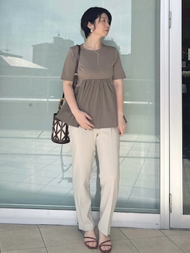 YO-KOさん（レディース・169cm）の春コーディネート