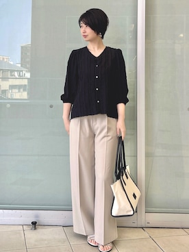YO-KOさん（レディース・169cm）の春コーディネート