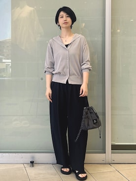 YO-KOさん(レディース・169cm)の夏コーディネート