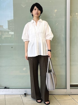 YO-KOさん(レディース・169cm)の夏コーディネート