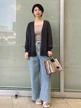 YO-KOさん(レディース・169cm)の夏コーディネート
