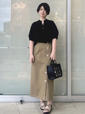 YO-KOさん(レディース・169cm)の春コーディネート